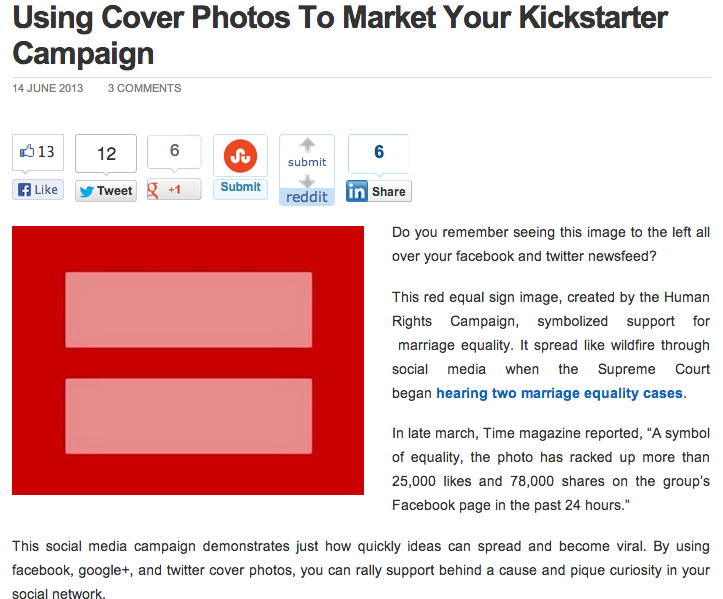 cover photo marketing