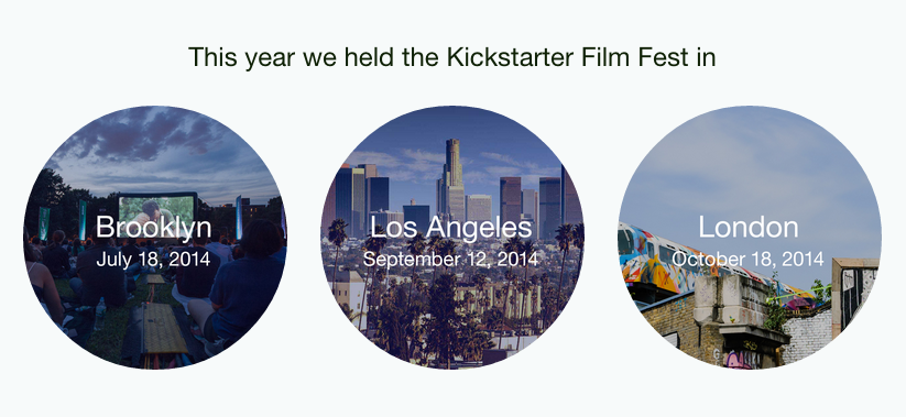 kickstarter film festival 2014