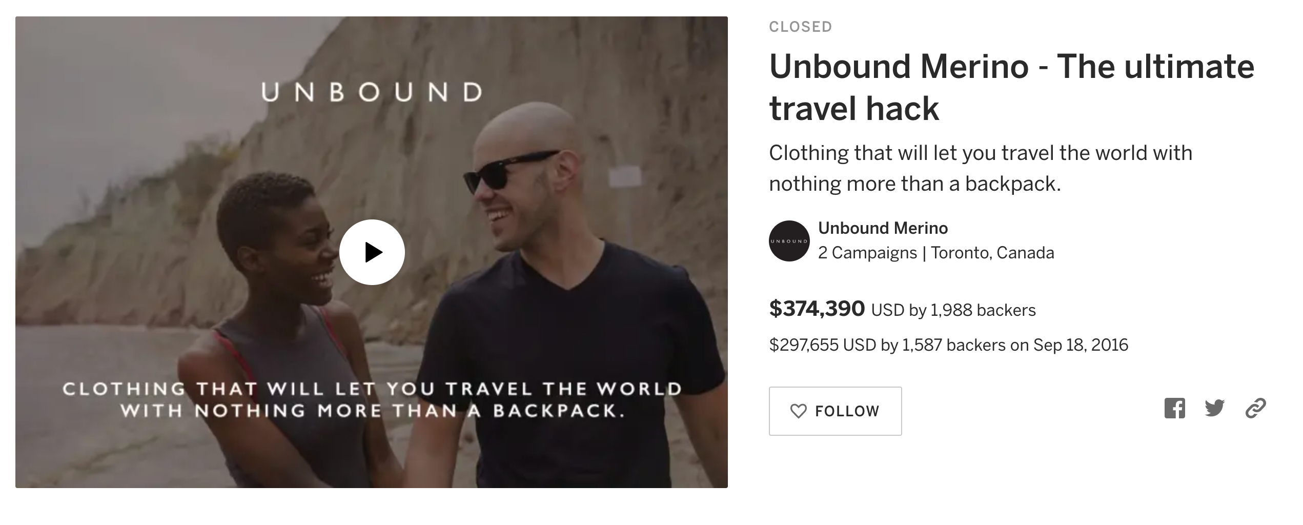 EP #310 The Formula for a $374,390 Indiegogo with Unbound Merino